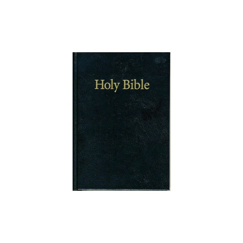 The Holy Bible - KJV - Windsor Text - Black Hardcover