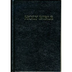 The Holy Bible - Royal Ruby Text - Black Hardcover